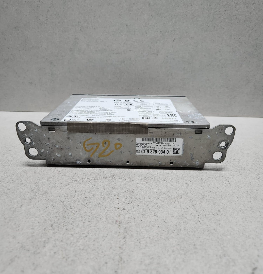 BMW G20 330E 2020 HEAD UNIT 9826934 NAVIGATION SYSTEM MGU-IL