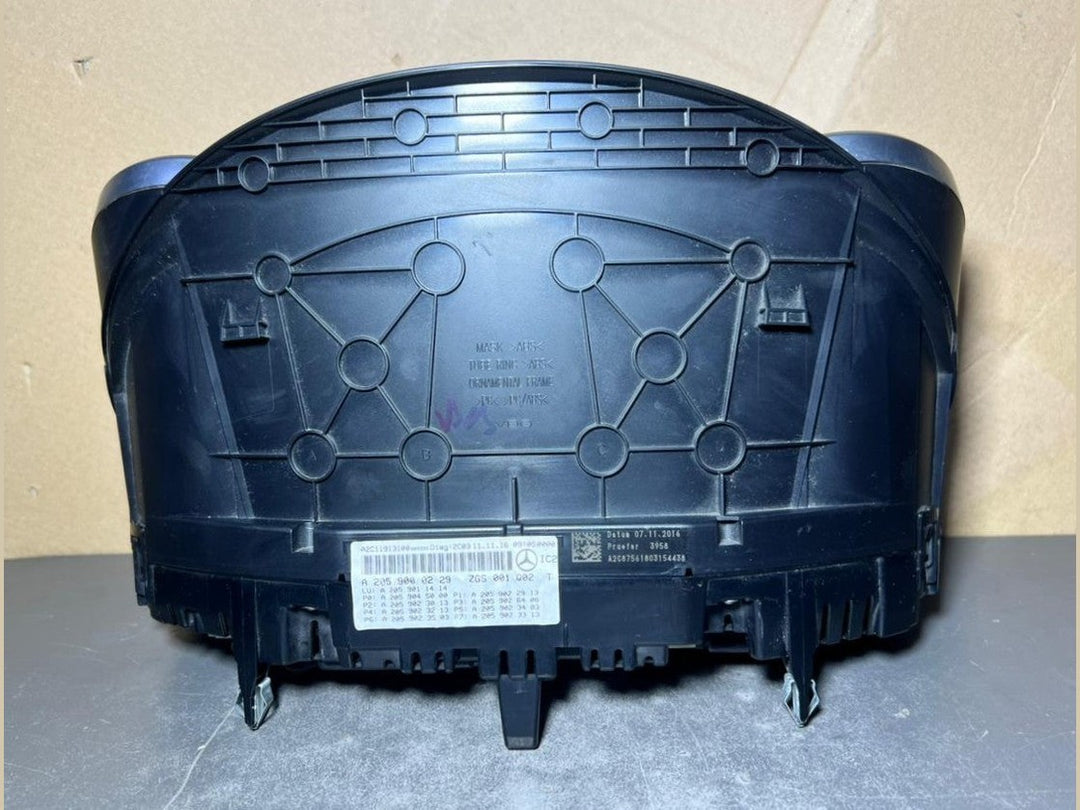 2014-2020 Mercedes-Benz W205 GLC AMG Instrument Cluster Speedometer A205 9000229