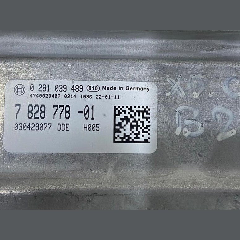 OEM BMW X5 G05 ENGINE CONTROL UNIT DDE ECU ONLY  7828778 BOSCH