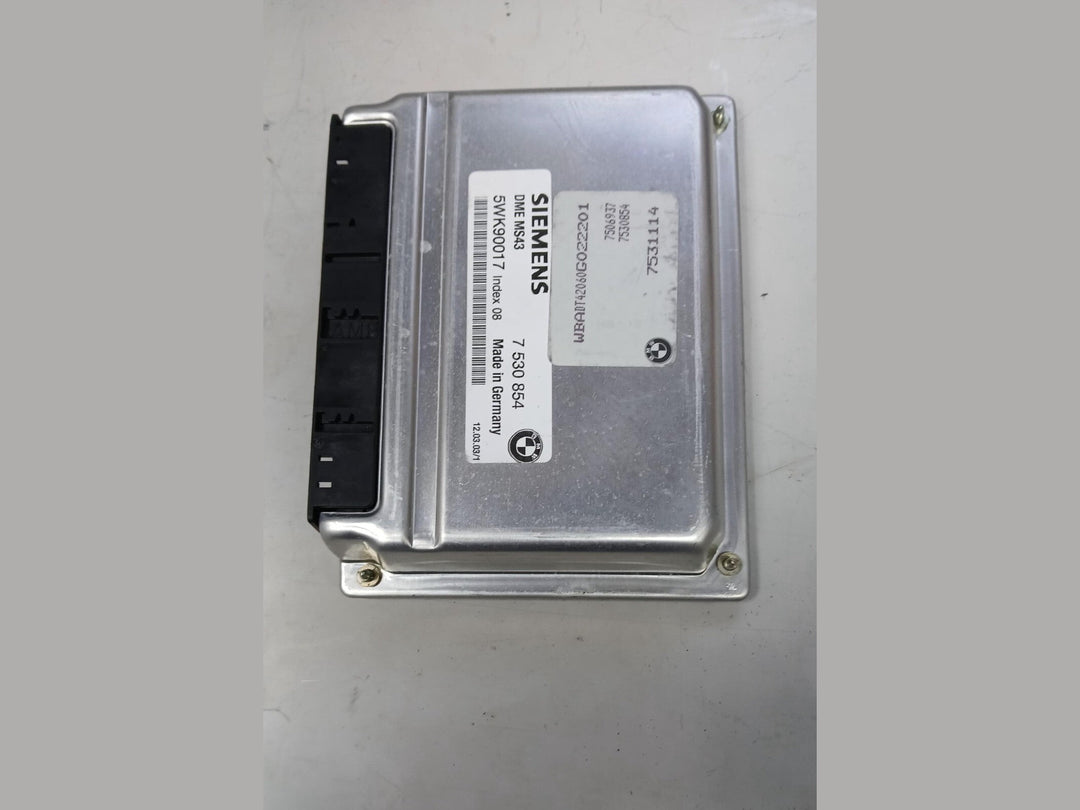 BMW 3,5 Z3 E46 E39 E36  M54 ENGINE CONTROL UNIT ECU MODULE DME MS43 7530854