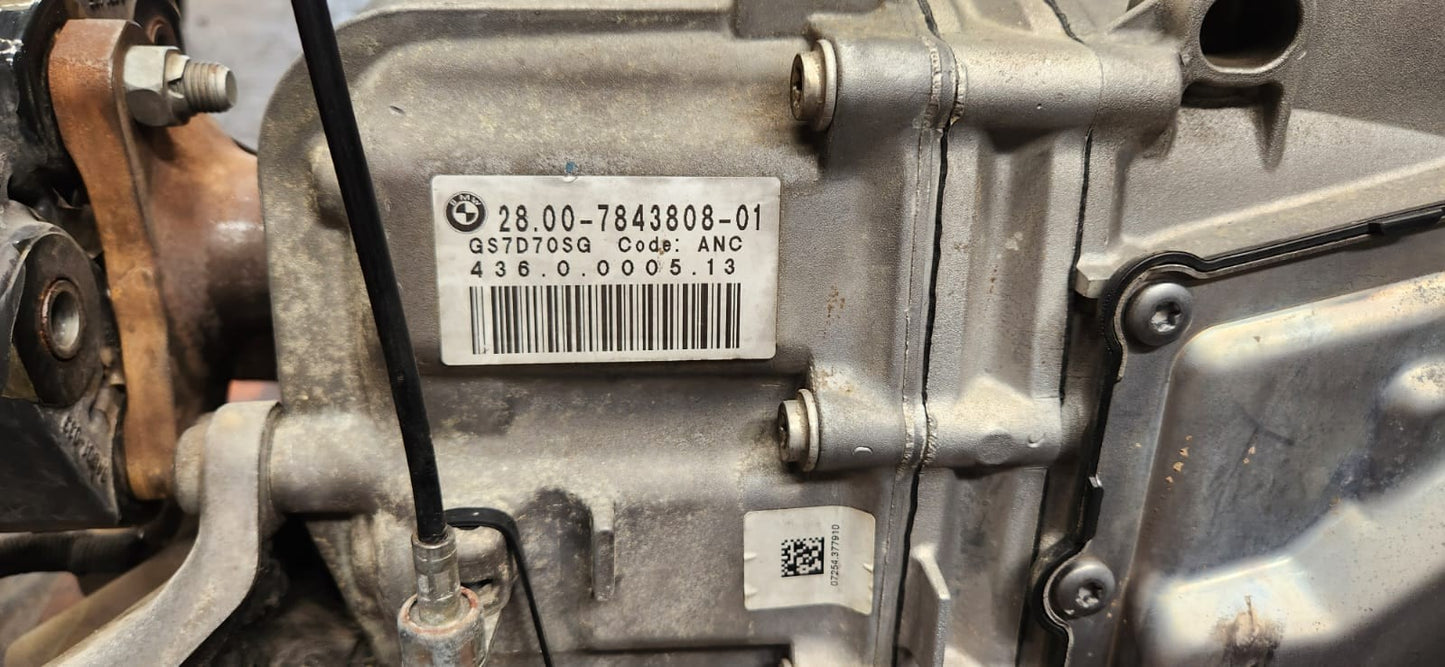 2012-19 BMW F06 F10 F12 M5 M6 S63 Dual-Clutch Transmission 7843808 GS7D36BG-ANC