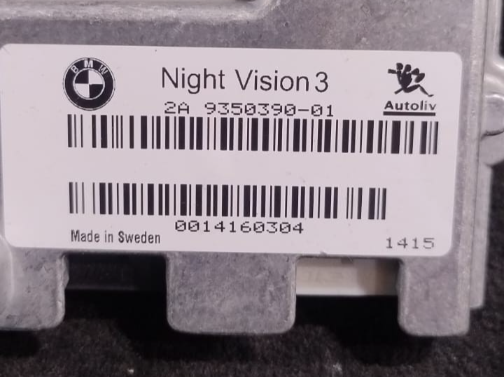 BMW 7 SERIES F01/F02/F03/F04 NIGHT VISION CONTROL UNIT ECU P/N  9350390