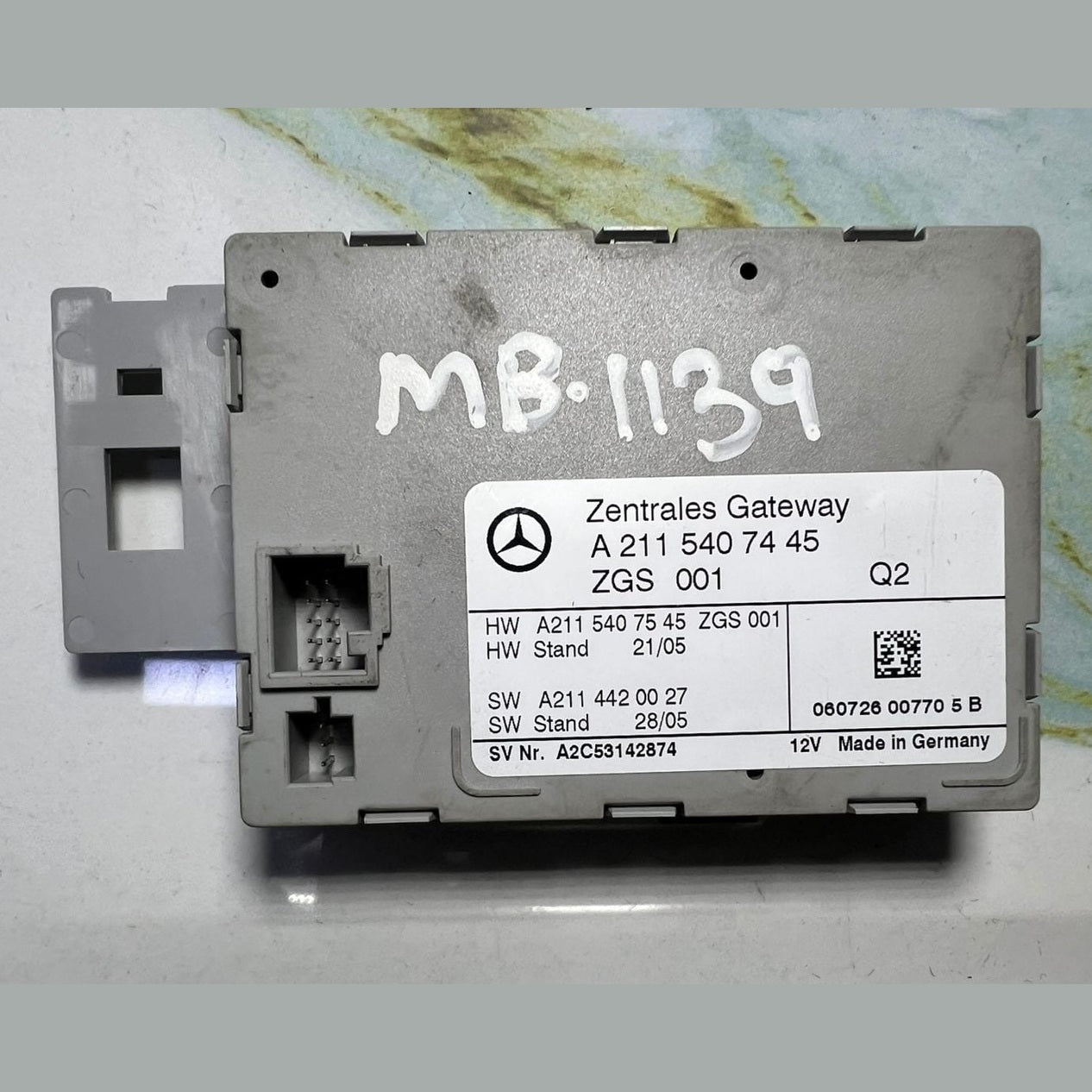 Mercedes Central Gateway Module A2115407445 E-Class W211