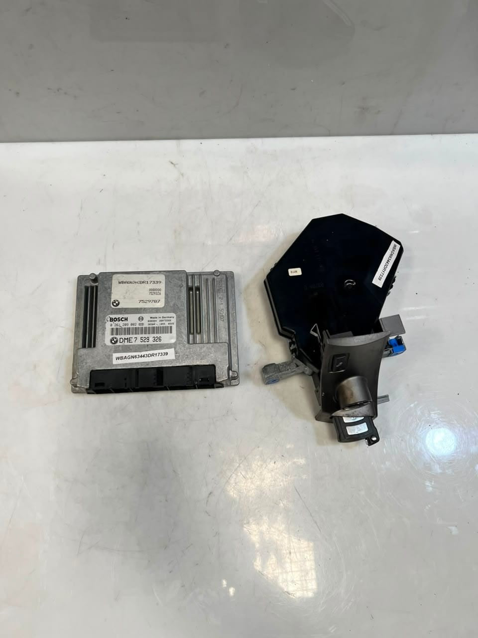 2003 BMW 745i 7' E66 N62 Engine Control Unit ECU DME CAS/ZAS 7529326 OEM