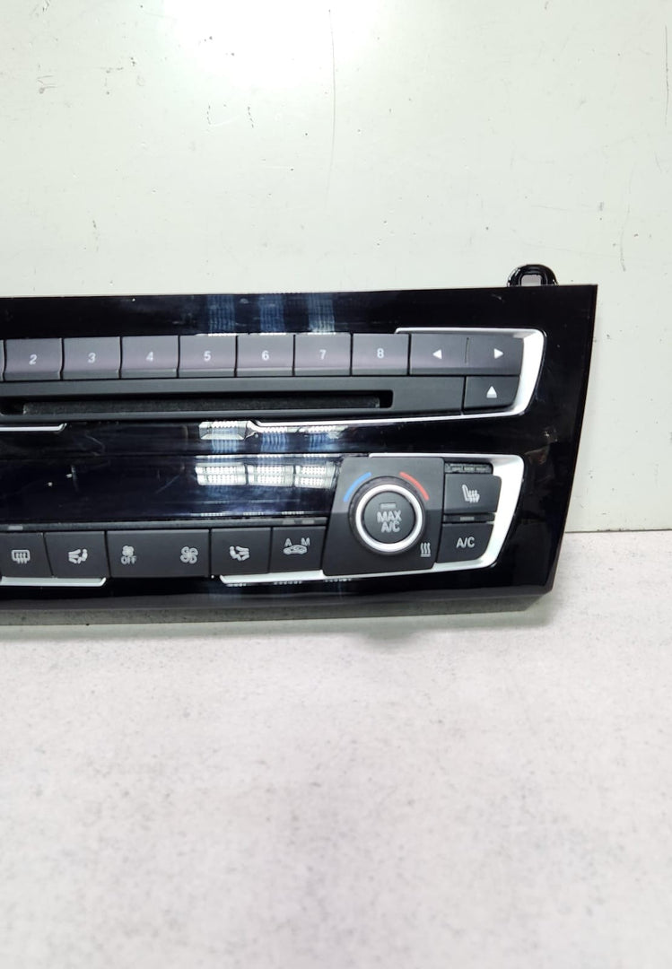 BMW F22 F30 Climate Control Radio Switch Panel Auto Ambient Lighting 9363497 