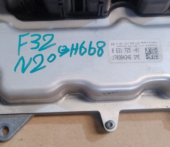 BMW F30 320i F32  F32 120i 320i N20 ENGINE CONTROL Unit ECU SET DME - 8631725