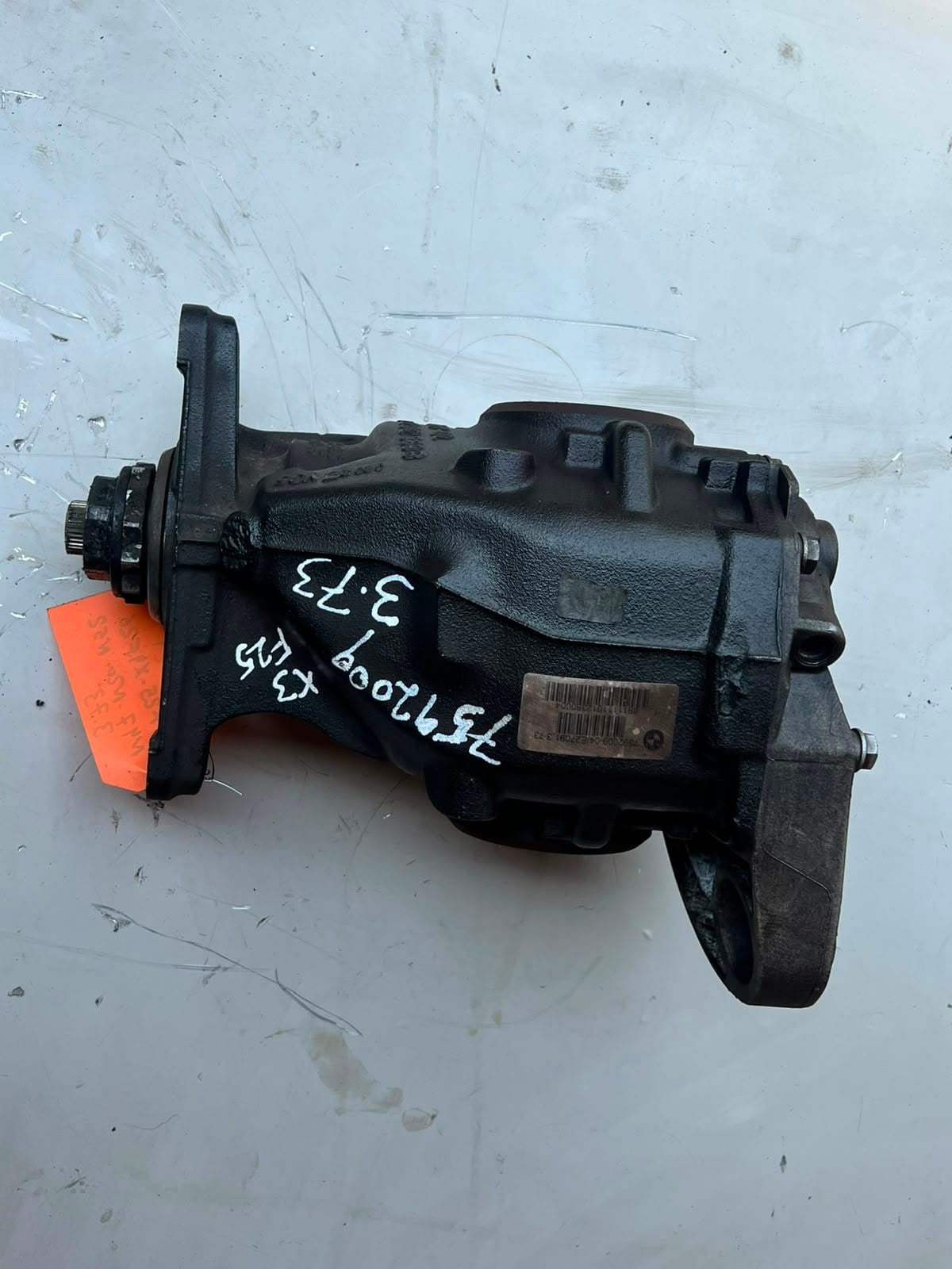 2010-2017 BMW X3 F25 X4 F26 with 3.73 ratio Rear Differential DIFF 7592009 OEM