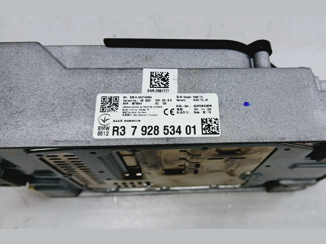BMW 1,2,3,5,6,7,8,X SERIES Amplifier HIGH VICS JP Harman Becker 7928534
