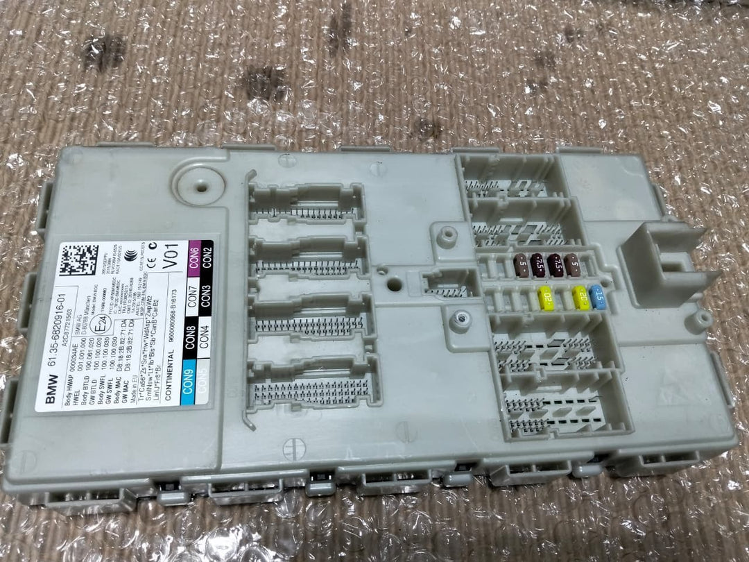 BMW G12 N63B44C 750LI 2018 ENGINE CONTROL UNIT ECU COMPLETE SET + KEY - 8678936