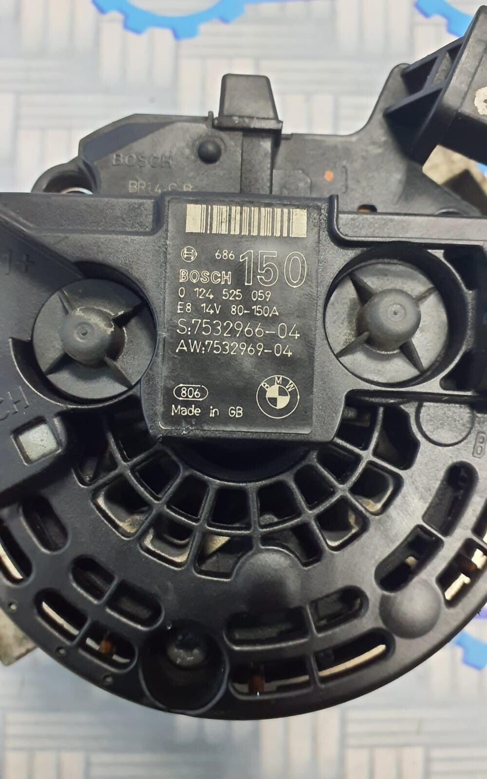 BMW E87 E46 E90 E91 E60 E83 Alternator Alternator 150A 7532966