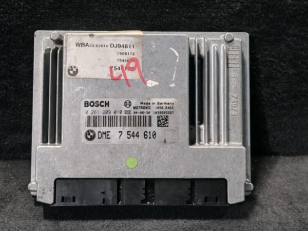 BMW 545i X5 745i ENGINE CONTROL  UNIT ECU ONLY ECM 0261209010 BOSCH -7544610