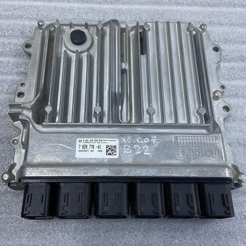 OEM BMW X5 G05 ENGINE CONTROL UNIT DDE ECU ONLY  7828778 BOSCH