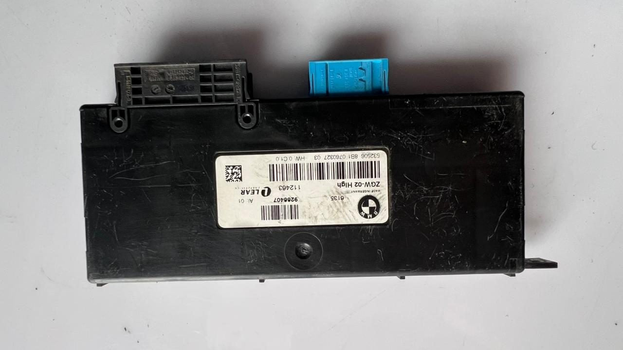 2009-15 BMW 750i Central Gateway Control Module 9266407 F10 5-Series and F02 7-S