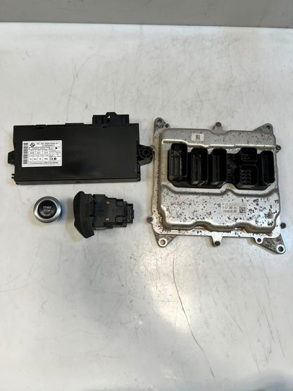 2013 BMW X1 E84 20iX N20 Engine Control Unit ECU SET DME+ CAS3 8617569 OEM