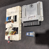 BMW 320d DIESEL N47N F30 F32 F34 F36 2013 MOTORSTEUERGERÄT DDE ECU SET -8573259