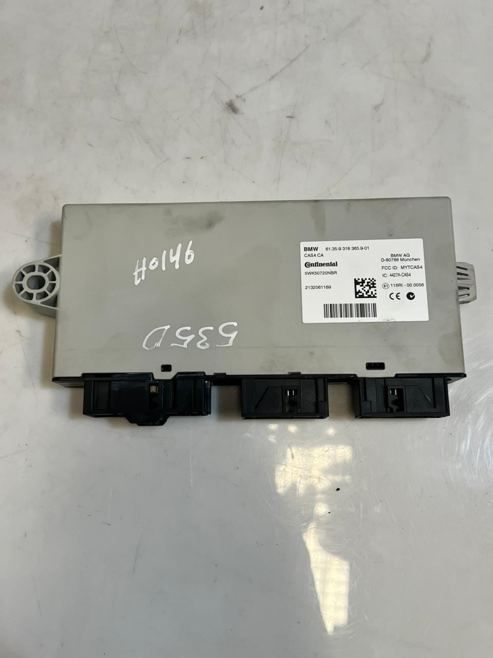 BMW 5' F10 N57 535D Engine Control Unit ECU SET DDE+ CAS4+ 1KEY 8573574 OEM
