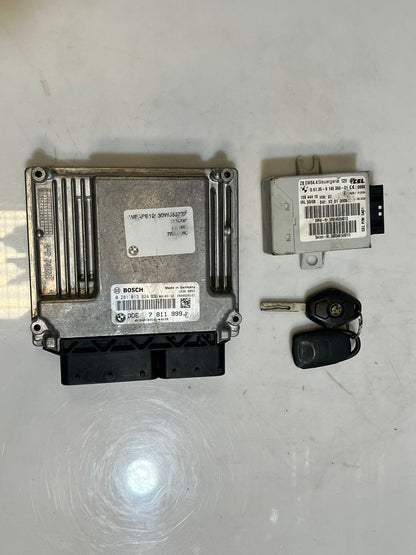 2004-2010 BMW X3 E83 2.0D xDrive Engine Control Unit ECU SET DDE+EWS+KEY 7811999