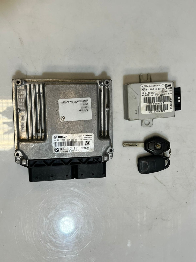 2004-2010 BMW X3 E83 2.0D xDrive Engine Control Unit ECU SET DDE+EWS+KEY 7811999