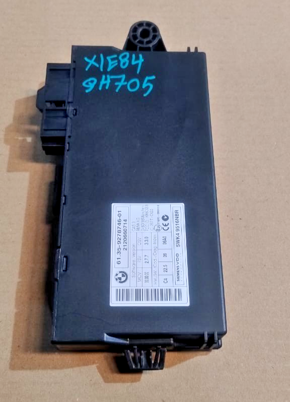 BMW X1 E84 Z4 E89 N20 ENGINE CONTROL ECU UNIT COMPLETE KIT DME + KEY  - 7639375