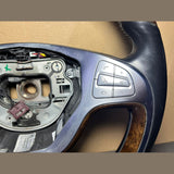 Mercedes W222 Steering Wheel Multi Function Sport Assembly With Paddle Shifts