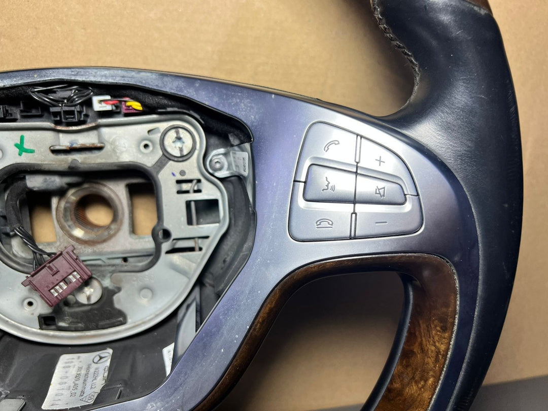 Mercedes W222 Steering Wheel Multi Function Sport Assembly With Paddle Shifts