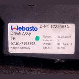 BMW E90/E92 F10 SUNROOF SLIDING/TILTING MOTOR OEM P/N 7193398