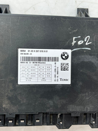 BMW F01 F02 F03 F06 F07 F10 F11 FRONT Seat Control Module 9207019 OEM