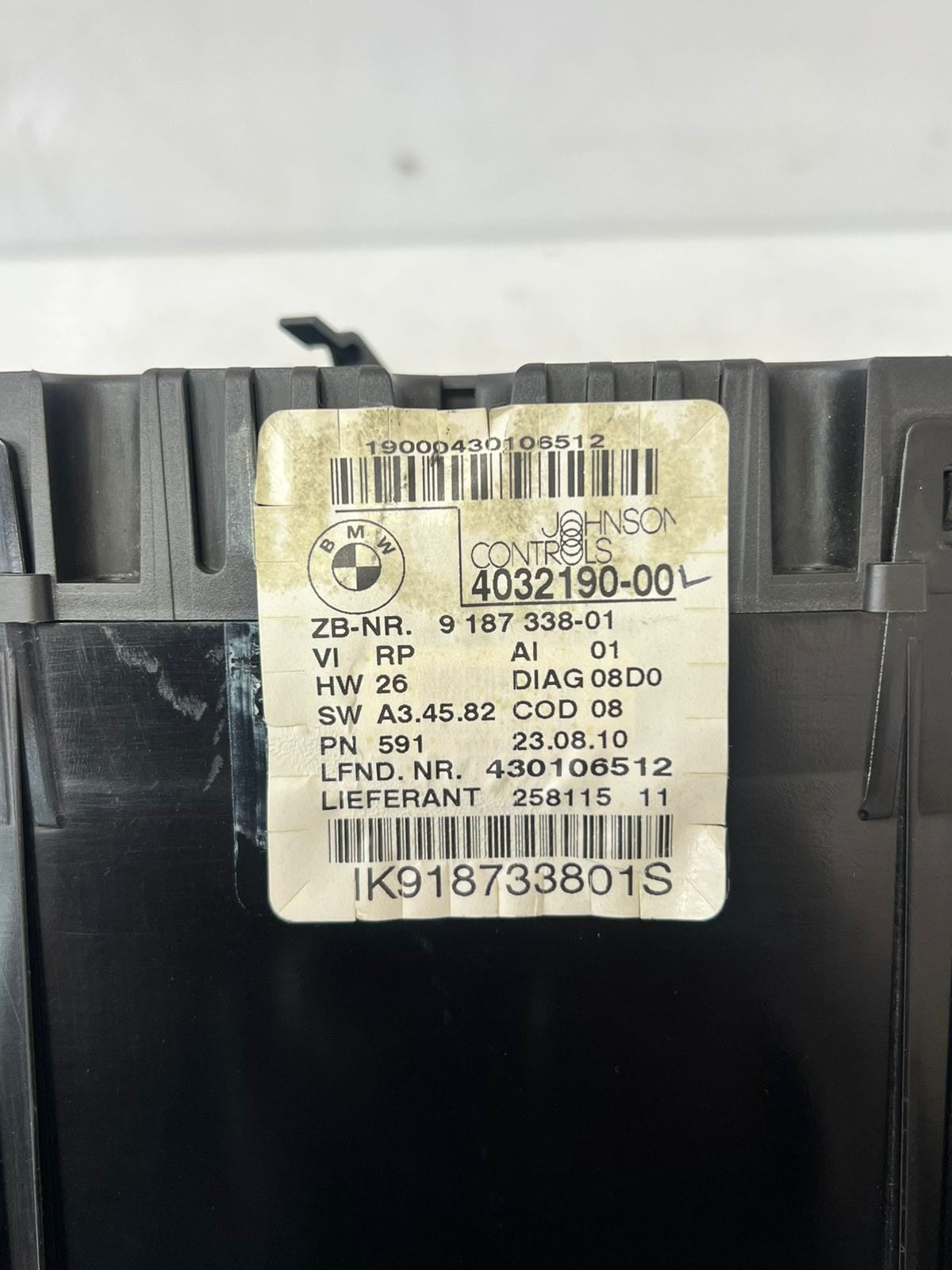 2010-2015 BMW X1 E84 SPEEDOMETER Instrument Cluster 9187338 OEM