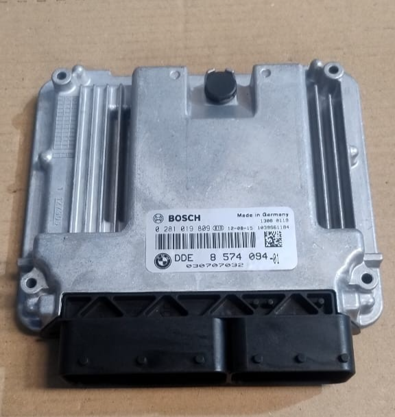 BMW F30 N47 F31 320D X3 F25 ENGINE CONTROL UNIT ECU SET DDE BASIC - 8574094