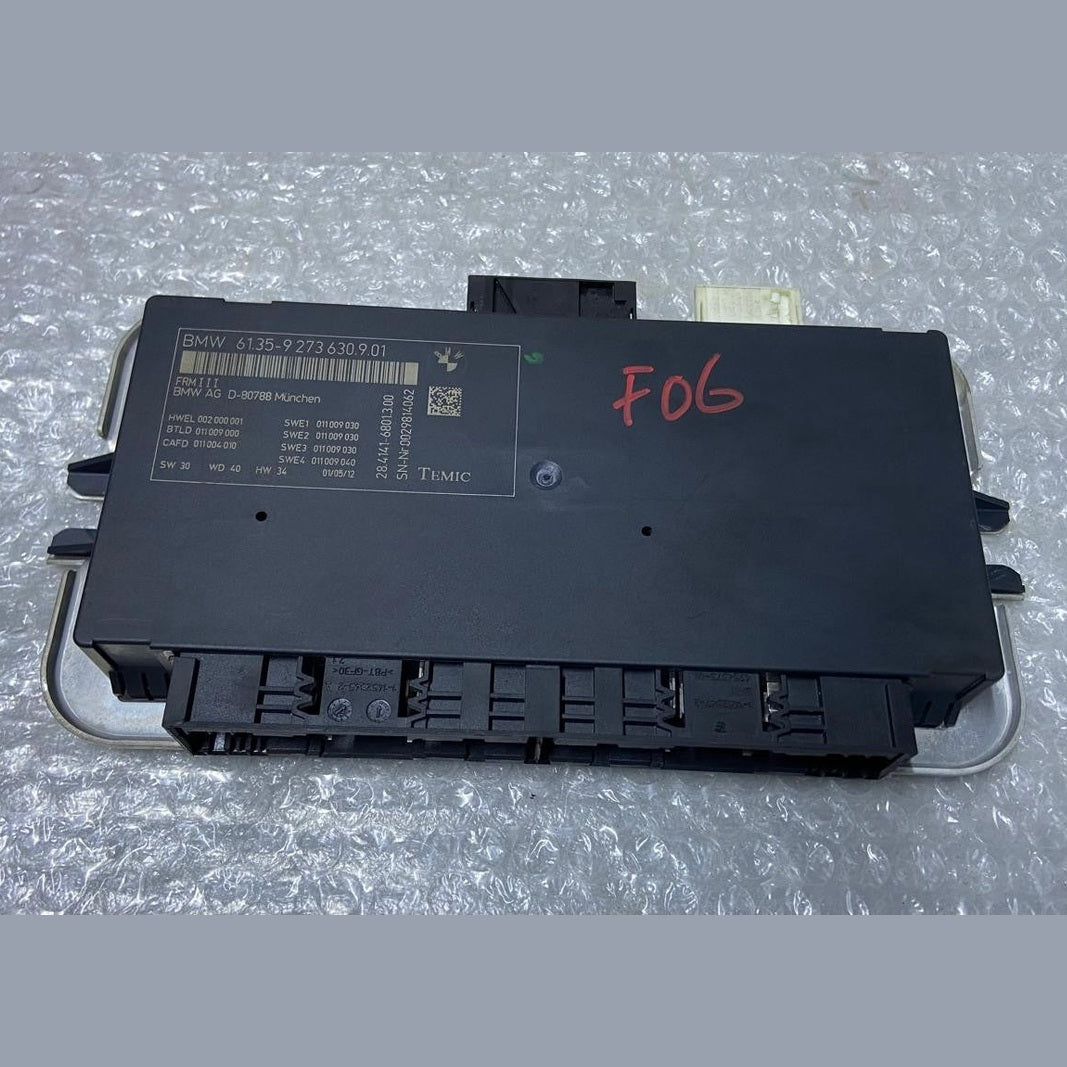 OEM BMW 650XI F06 FOOTWELL LIGHT COMPUTER CONTROL MODULE FRM III 9273630
