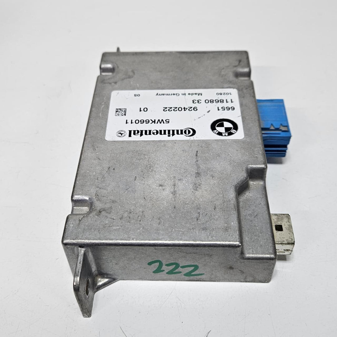 2009-2013 BM01, F02, F10, 52i Camera Based System Control Module 9240222