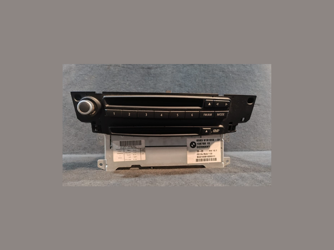 BMW 5, 6 Series 04-09 CCC GPS DVD GPS NAVIGATION STEREO RECEIVER  65839191555