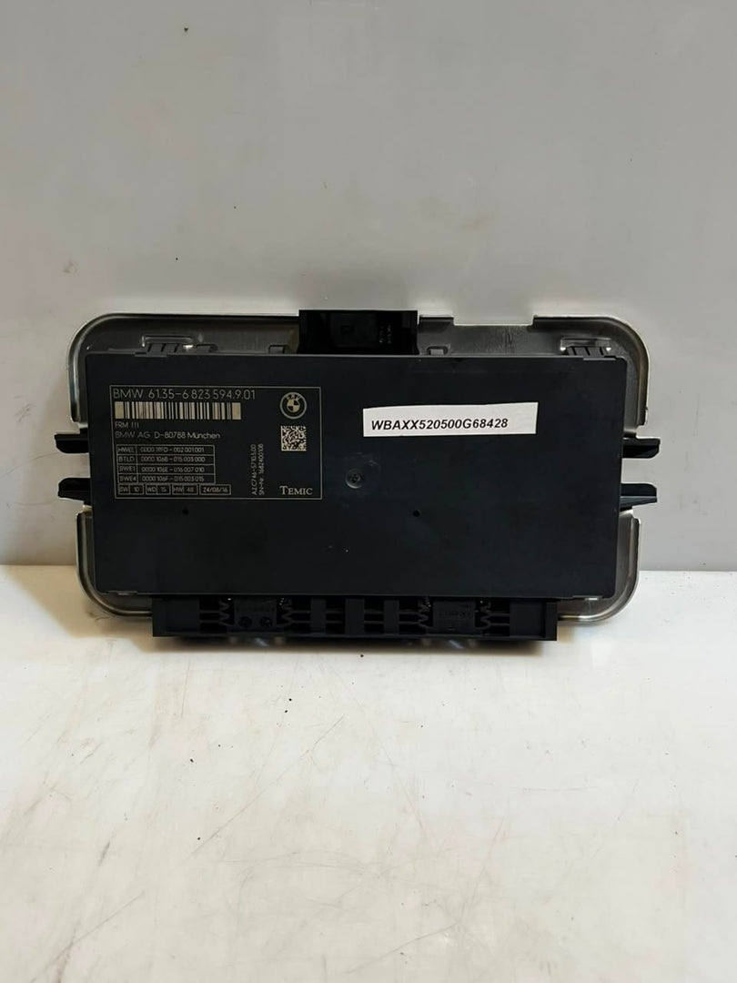 2017 BMW X3 F25 FRM3 TEMIC Footwell Light Control Module 6823594 OEM