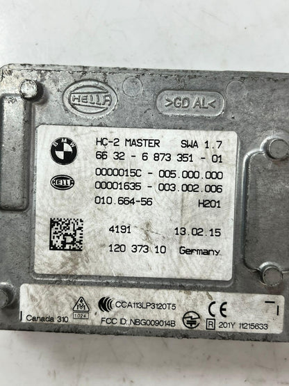 2011-2018 BMW X3 X6 F25, X4 F26, X5 F15 Lane Change Warning Sensor 6873351 OEM