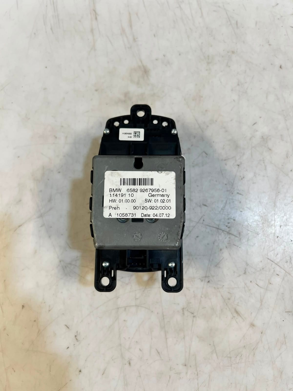 BMW 1 Series F20 F21 F30 F31 F34 X3 IDRIVE Control SWITCH 9267956 OEM