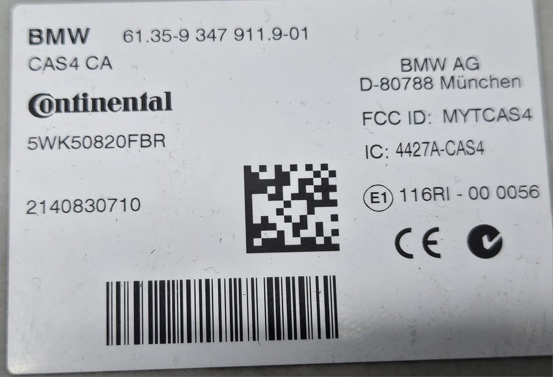 2012-2016 BMW F10 535i, F06 640i, and 740i N55 Engine Control Unit DME 8631748 