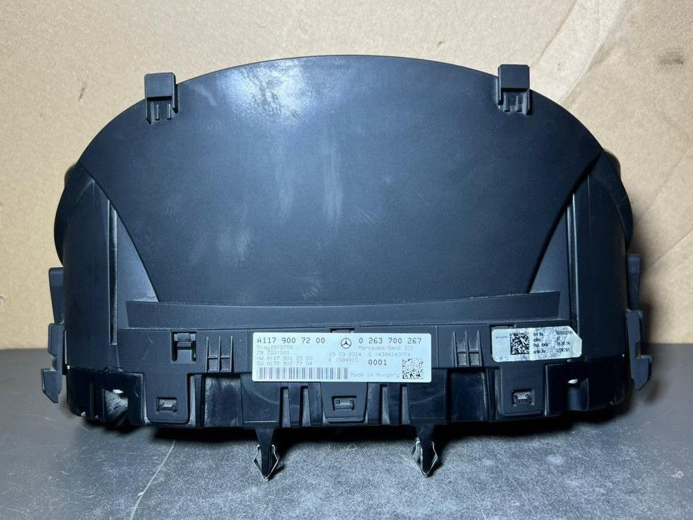 2014-2018 Mercedes-Benz W117 CLA AMG Instrument Cluster Speedometer A117 9007200