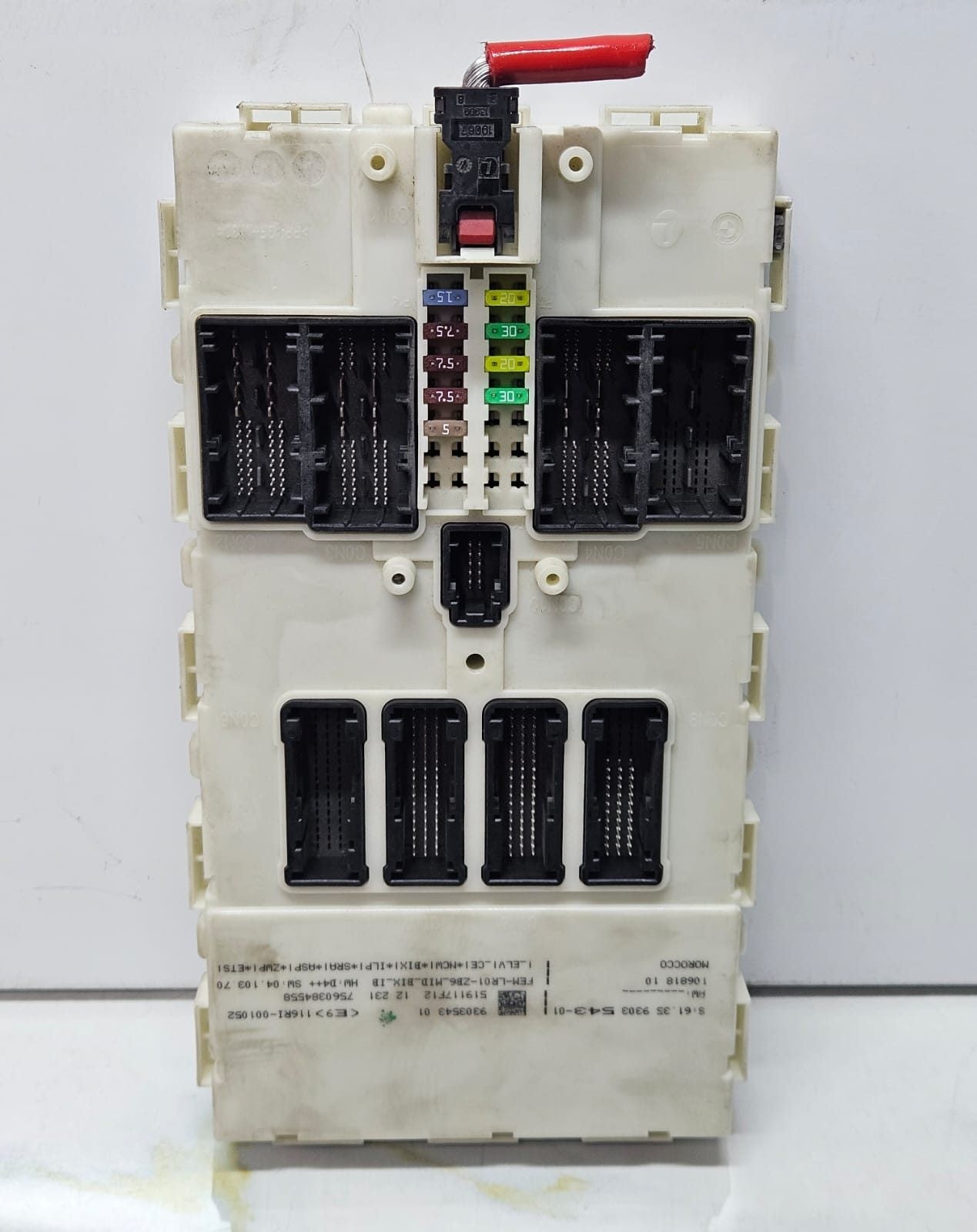2012-2016 BMW 3 Series 320i 328i Front Body Control Module BCM 9303543