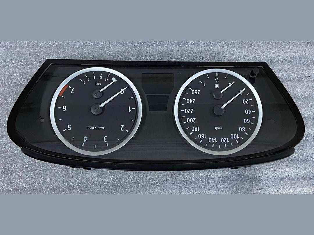 OEM BMW E60 E61 Speedometer Instrument Cluster 6944121 KM/H Genuine