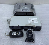 OEM BMW X3 F25 F10 N47N ENGINE CONTROL ECU UNIT MODULE DDE ECU SET 8572419