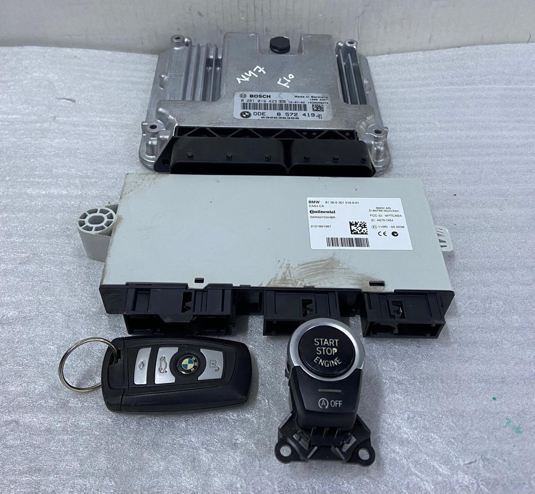 OEM BMW X3 F25 F10 N47N ENGINE CONTROL ECU UNIT MODULE DDE ECU SET 8572419