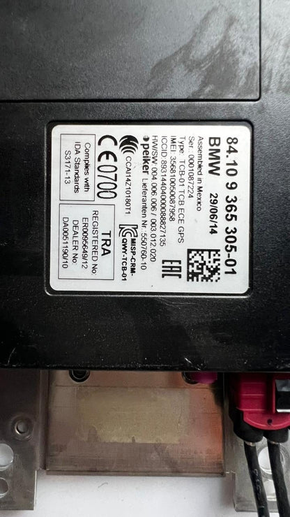 BMW Telematics Control Module 9365305 F20, F21, F22, F30, and F31 series