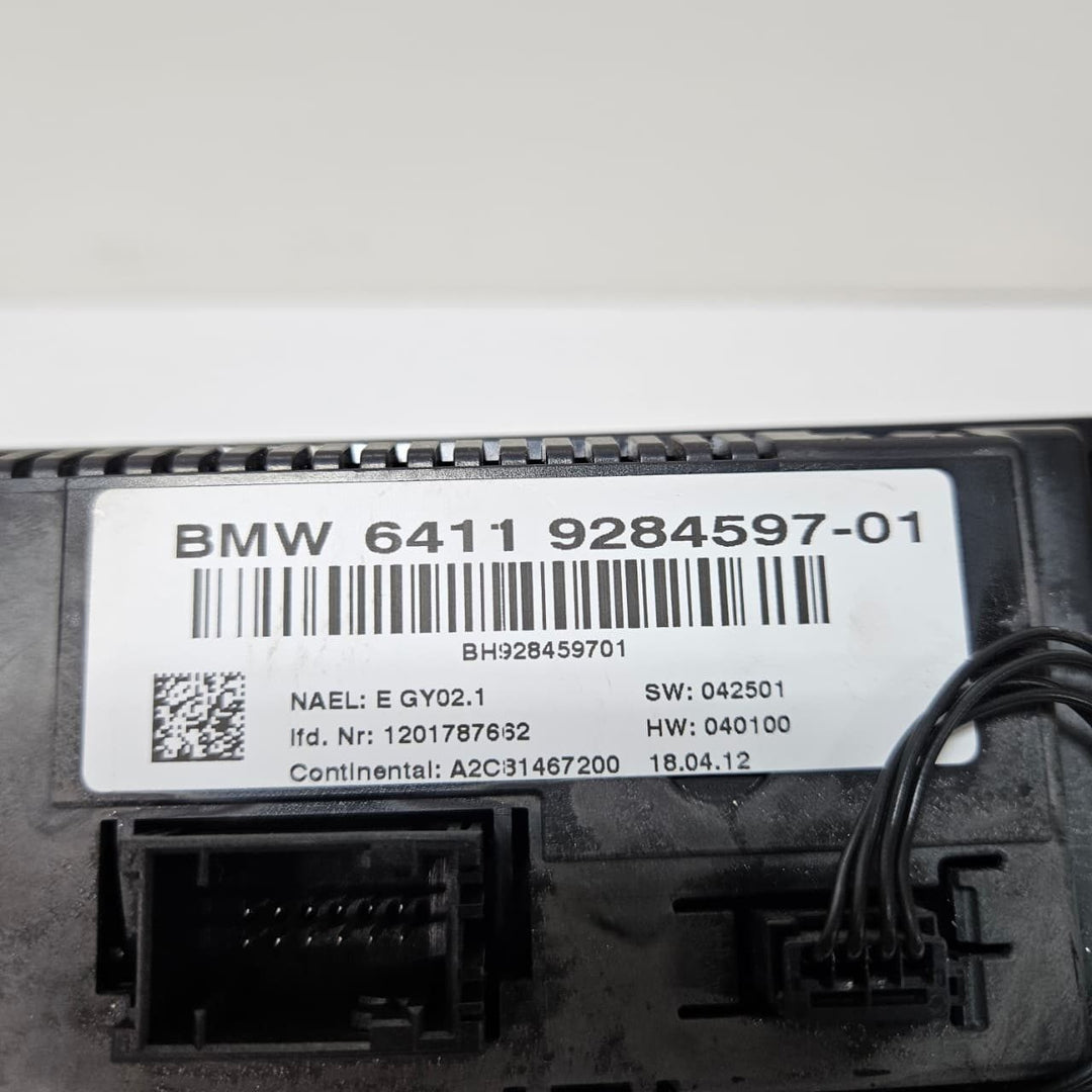 2010-2017 BMW X3 F25 Climate Control Module 9284597