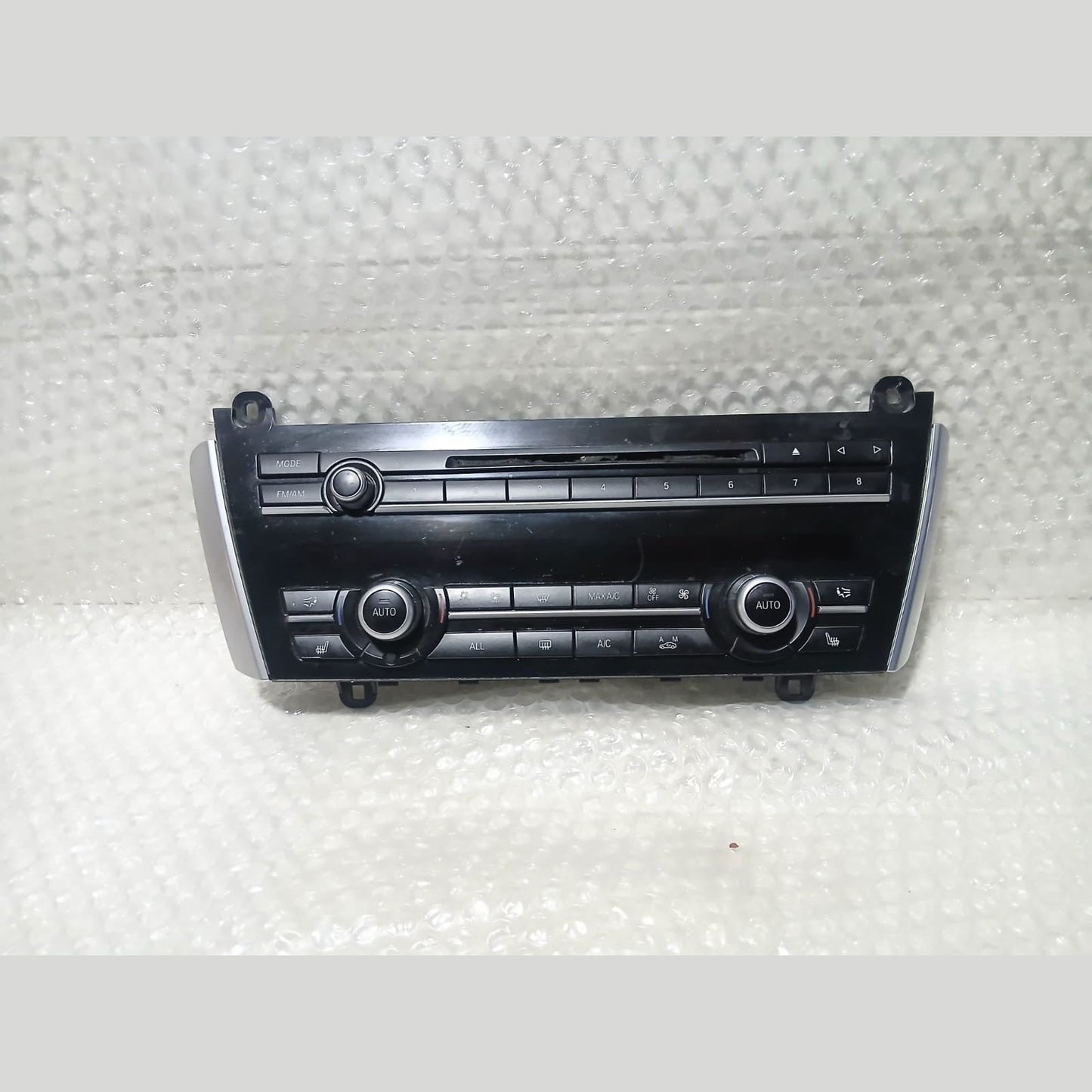BMW F07  5ser GT 2011-14 AC CONTROL PANEL CLIMATE CONTROL PANEL CERAMIC 9306196 