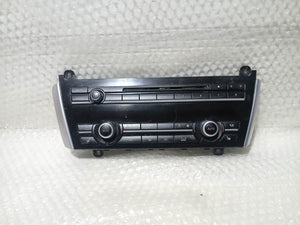BMW F07  5ser GT 2011-14 AC CONTROL PANEL CLIMATE CONTROL PANEL CERAMIC 9306196