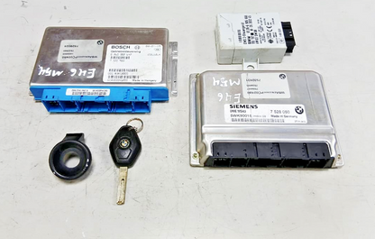 BMW 325i E46 2004 M54 ENGINE CONTROL UN IT ECU KIT DME MS43 7528050