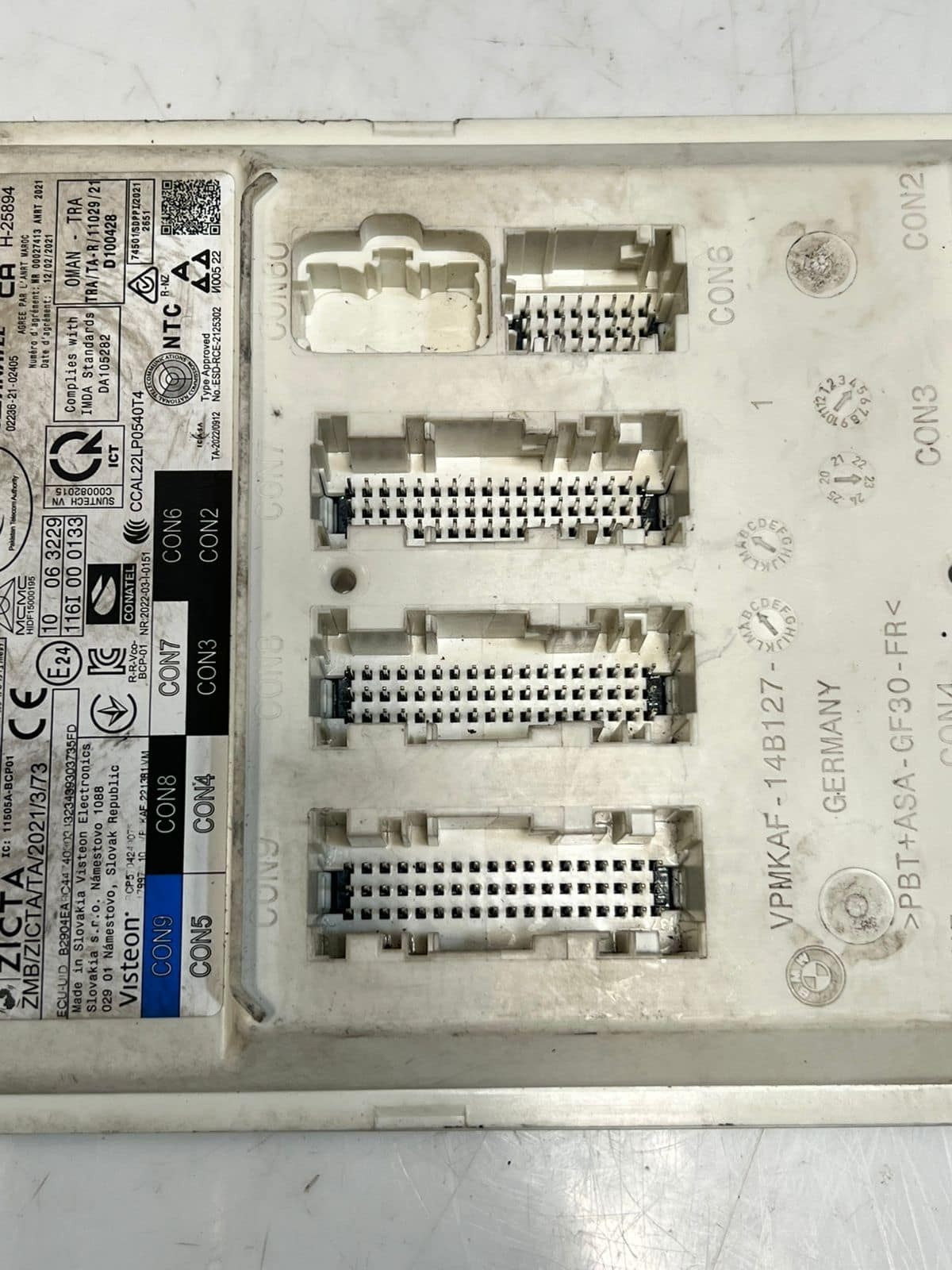 BMW iX 120 BCP V10 Basis Central Platform Control Module 5A9CF93 OEM