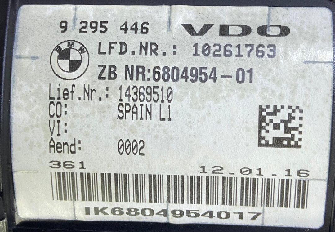 OEM BMW F45 F46 F48 X1 6WA Petrol Instrument Cluster Speedometer HUD 6804954