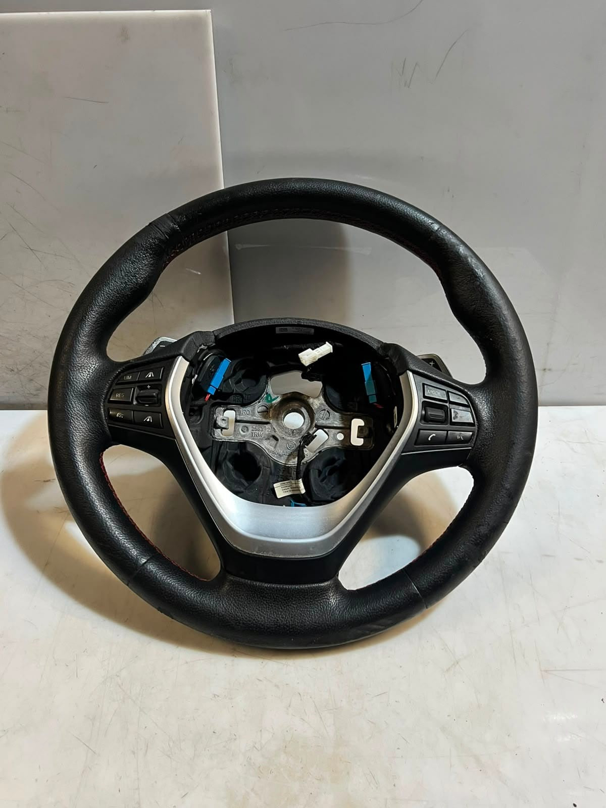 2012-2015 BMW 3SERIES F30 328i Sportline Paddle Shift Steering Wheel 6256318 OEM