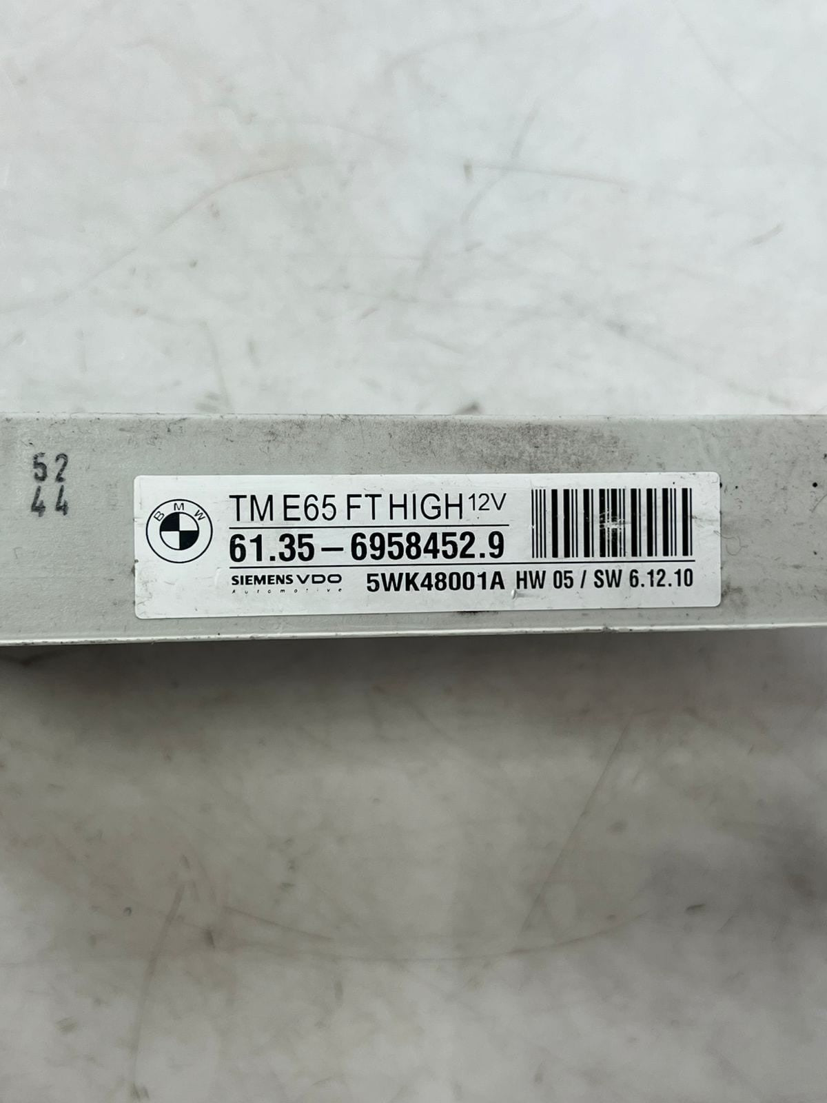 2004-2005 BMW 745i 7 Series E65 E66 Door Control Module 6958452 OEM